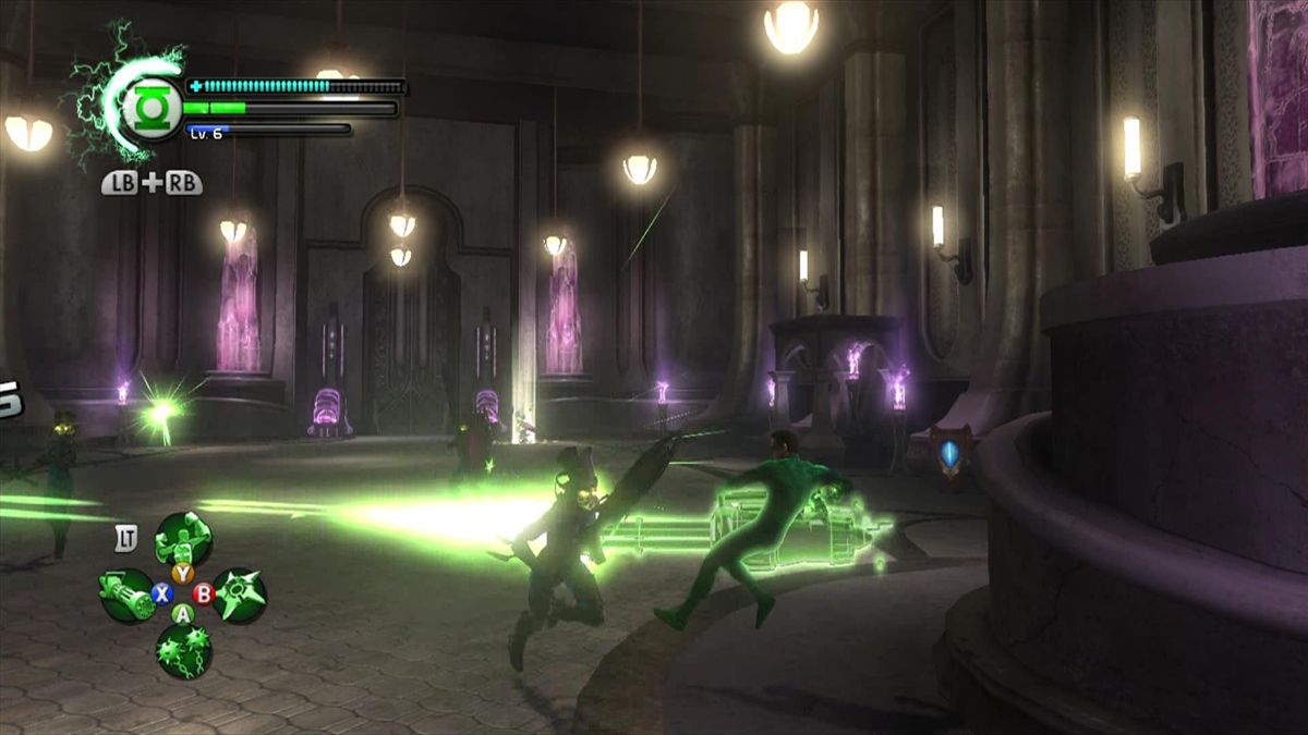 Green Lantern: Rise of the Manhunters screenshot 3 for Playstation 3